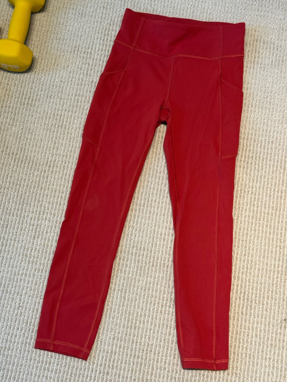 Lululemon Wunder Train with Pockets Crop 23” Size 4